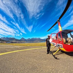 Sobrevoo de Helicóptero pela Laguna Esmeralda - Ushuaia