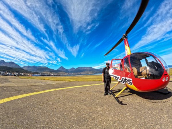 Sobrevoo de Helicóptero pela Laguna Esmeralda - Ushuaia