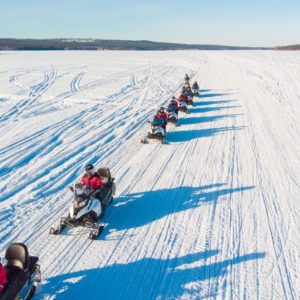Experiência Snowmobile