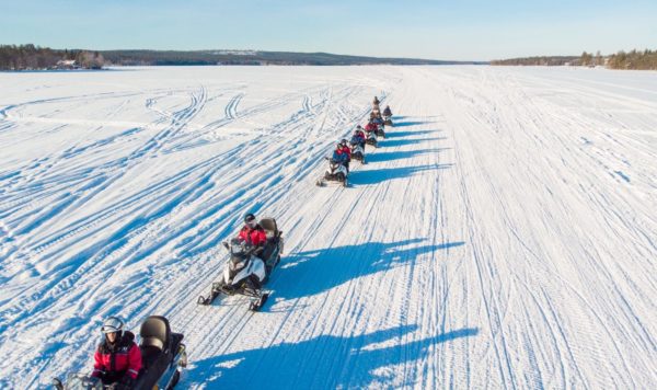 Experiência Snowmobile