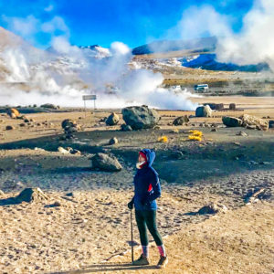 Fumegantes Gêiseres del Tatio