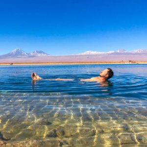 Lagunas do Atacama, Flotação e Ojos del Salar