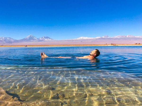 Lagunas do Atacama, Flotação e Ojos del Salar