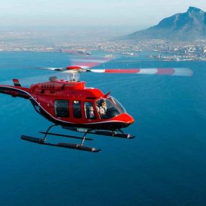 Voo de helicóptero em Cape Town